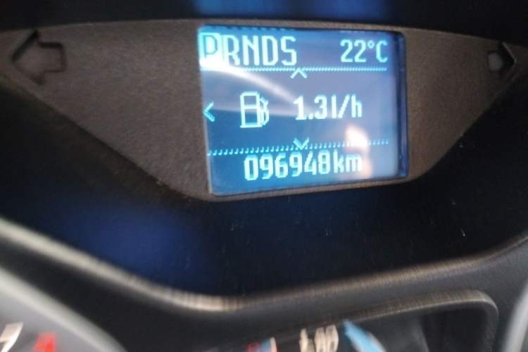 Used Ford Focus 2012 Hatchback 1.6L Automatic Fashion Edition Odometer Close Up
