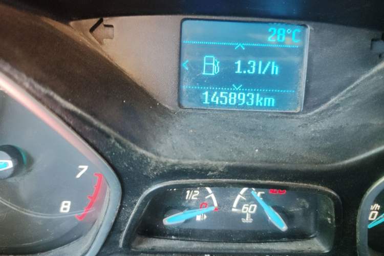 Used Ford Focus 2012 Hatchback 1.6L Manual Fashion Edition Odometer Close Up