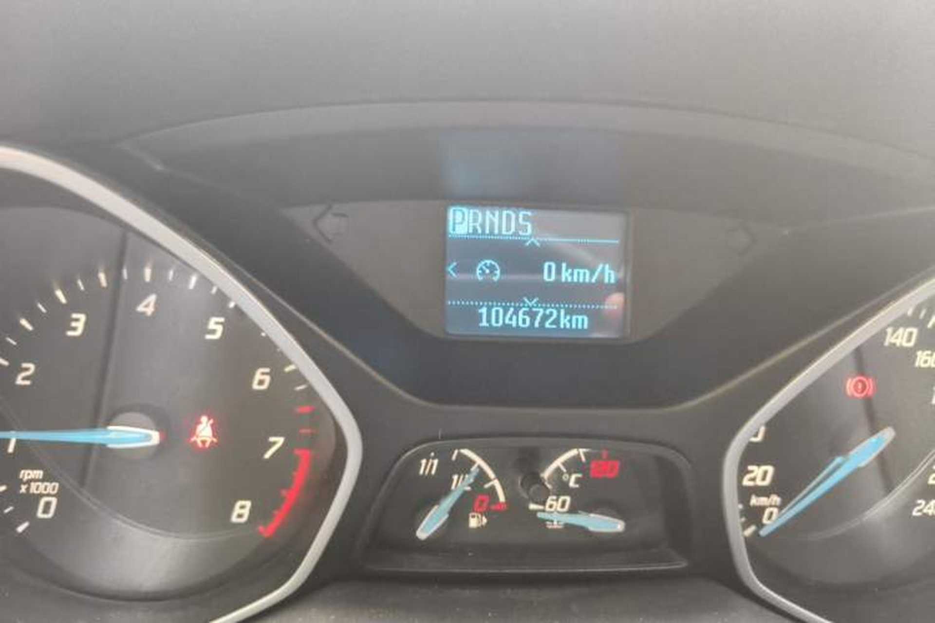Used Ford Focus 2012 Hatchback 1.6L Automatic Comfort Model Odometer Close Up