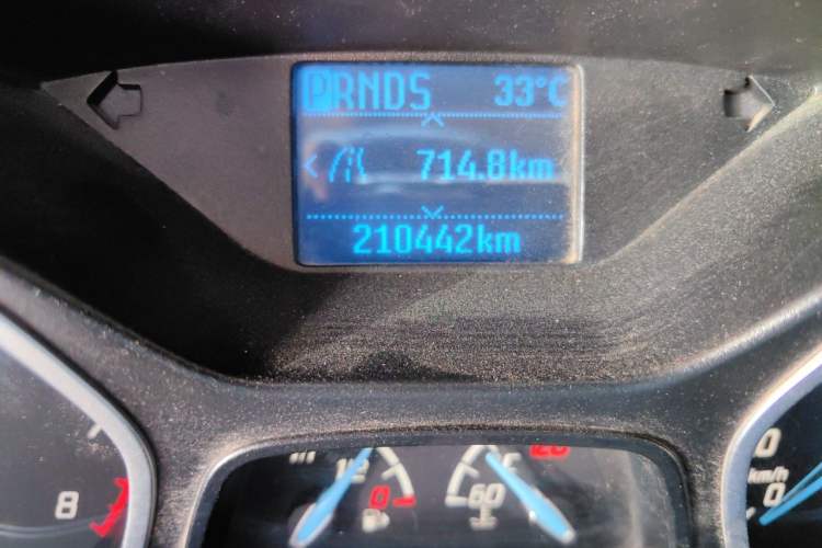 Used Ford Focus 2012 Hatchback 1.6L Automatic Fashion Edition Odometer Close Up
