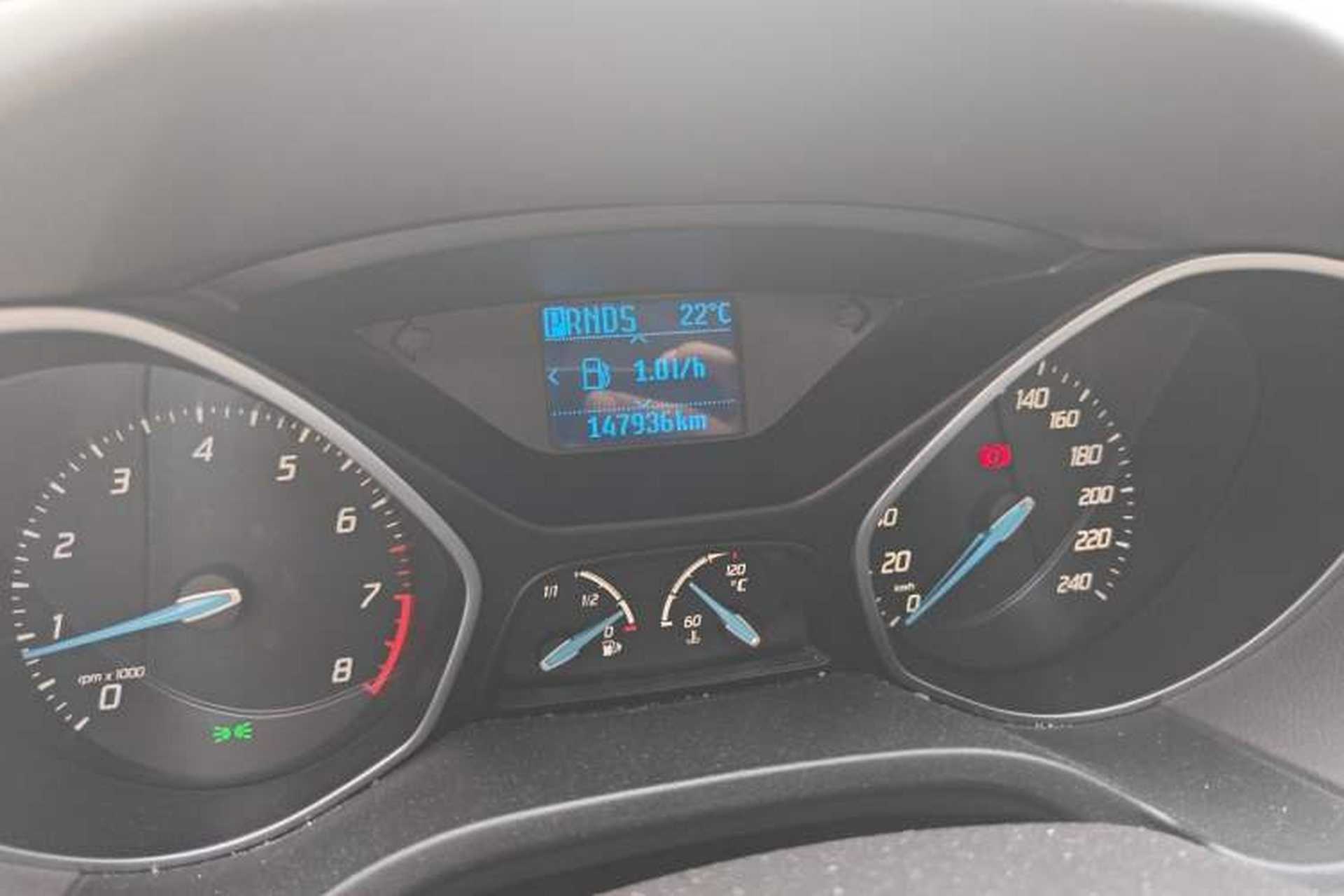 Used Ford Focus 2012 Hatchback 1.6L Automatic Fashion Edition Odometer Close Up