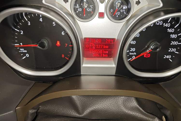 Used Ford Focus 2012 Hatchback Classic 1.8L Automatic Fashion Edition Odometer Close Up