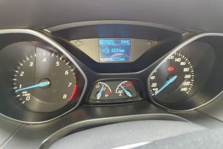 Used Ford Focus 2012 Hatchback 1.6L Automatic Fashion Edition Odometer Close Up