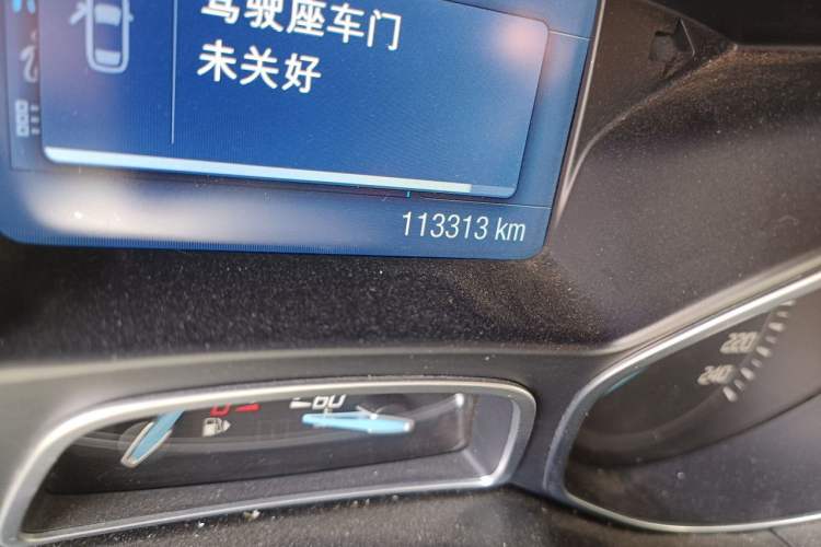 Used Ford Focus 2012 Hatchback 2.0L Manual Luxury Sport Model Odometer Close Up