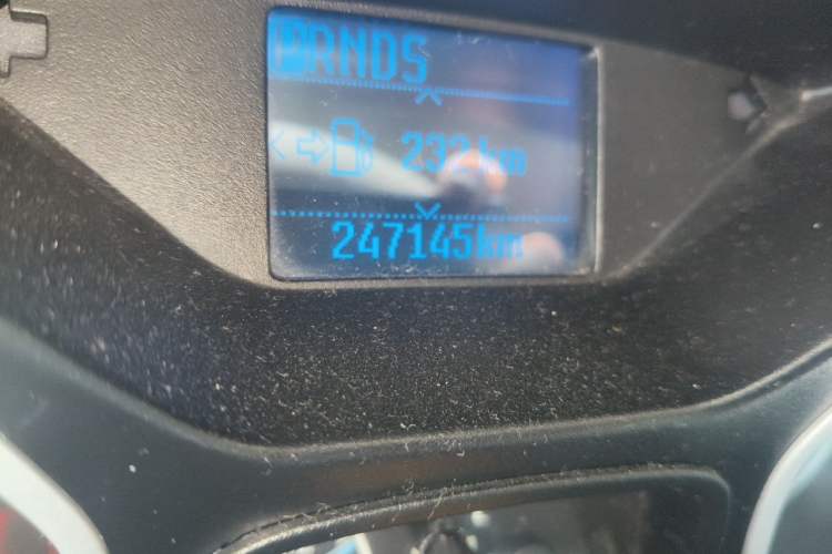 Used Ford Focus 2012 Hatchback 1.6L Automatic Comfort Model Odometer Close Up