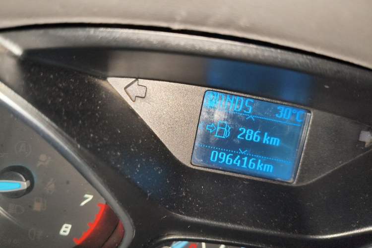 Used Ford Focus 2012 Hatchback 1.6L Automatic Fashion Edition Odometer Close Up