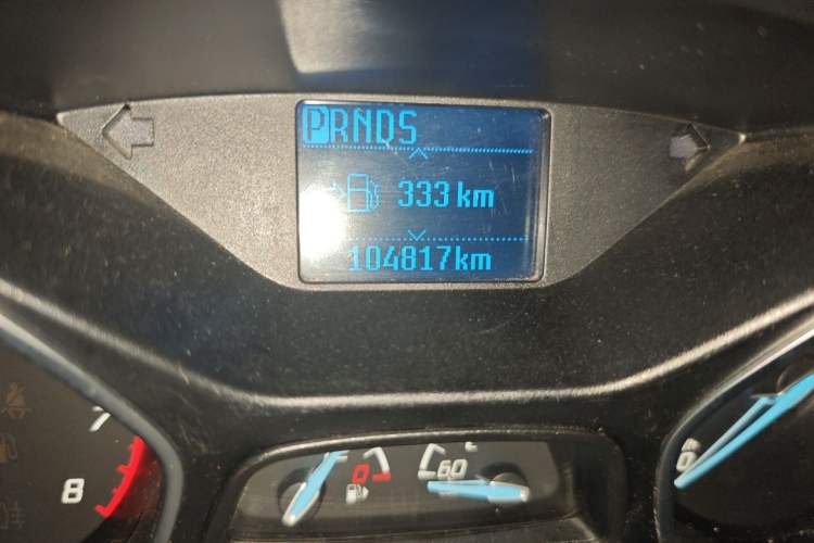 Used Ford Focus 2012 Hatchback 1.6L Automatic Fashion Edition Odometer Close Up