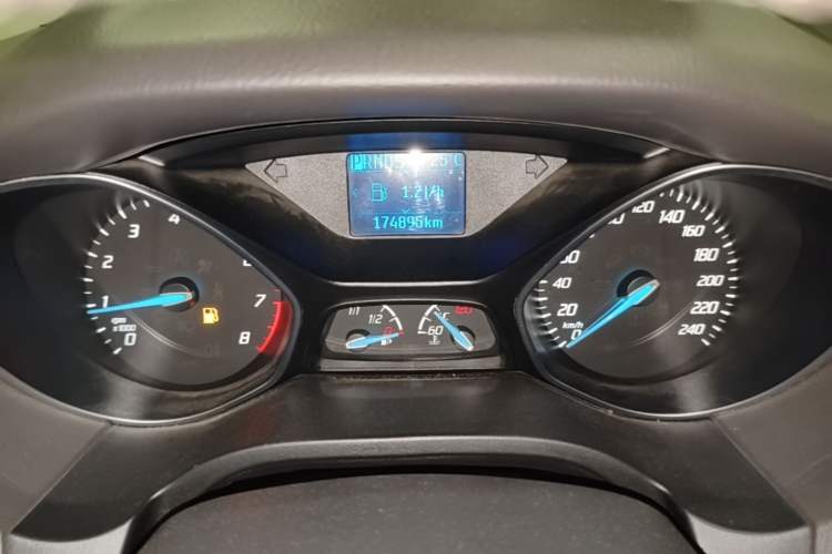 Used Ford Focus 2012 Hatchback 1.6L Automatic Fashion Edition Odometer Close Up