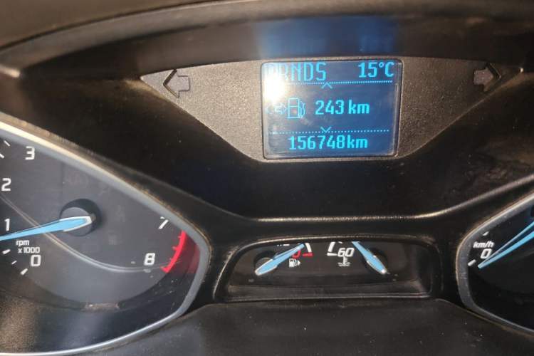 Used Ford Focus 2012 Hatchback 1.6L Automatic Fashion Edition Odometer Close Up