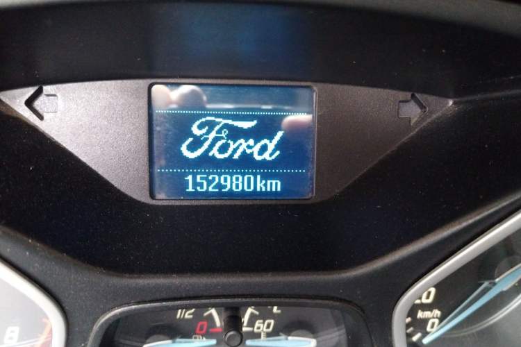 Used Ford Focus 2012 Hatchback 1.6L Manual Comfort Model Odometer Close Up