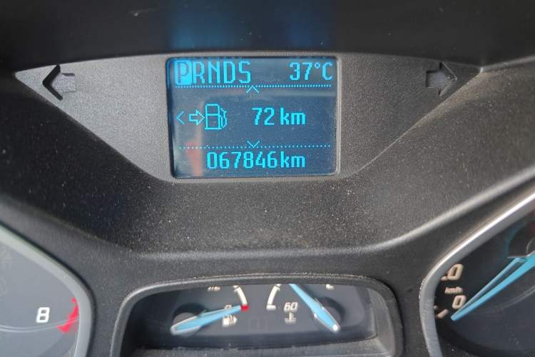 Used Ford Focus 2012 Hatchback 1.6L Automatic Fashion Edition Odometer Close Up