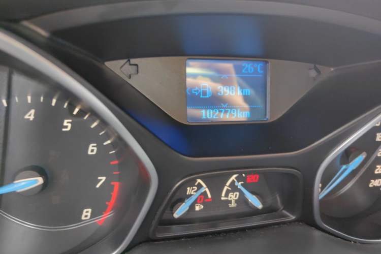 Used Ford Focus 2012 Hatchback 1.6L Manual Fashion Edition Odometer Close Up