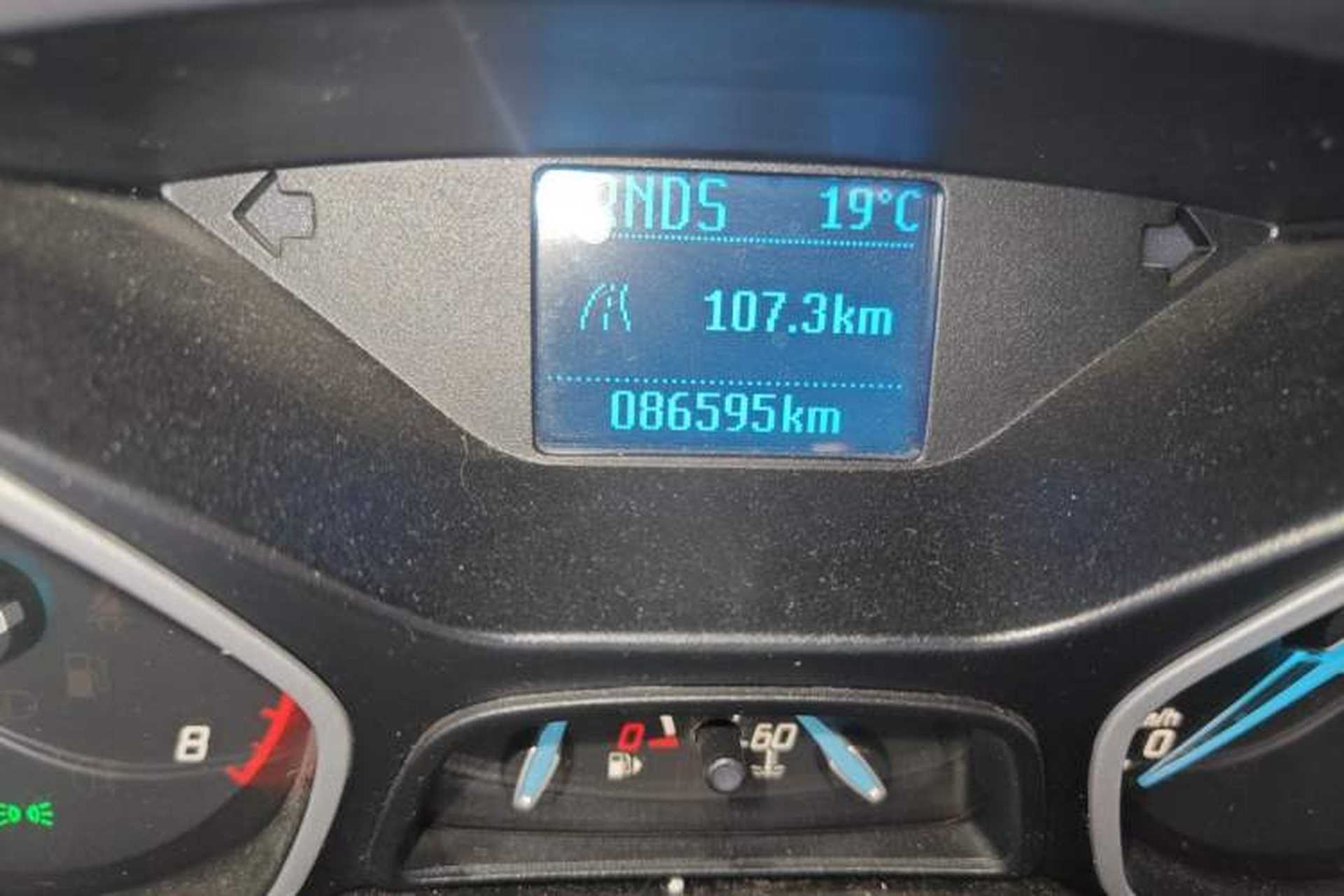 Used Ford Focus 2012 Hatchback 1.6L Automatic Comfort Model Odometer Close Up