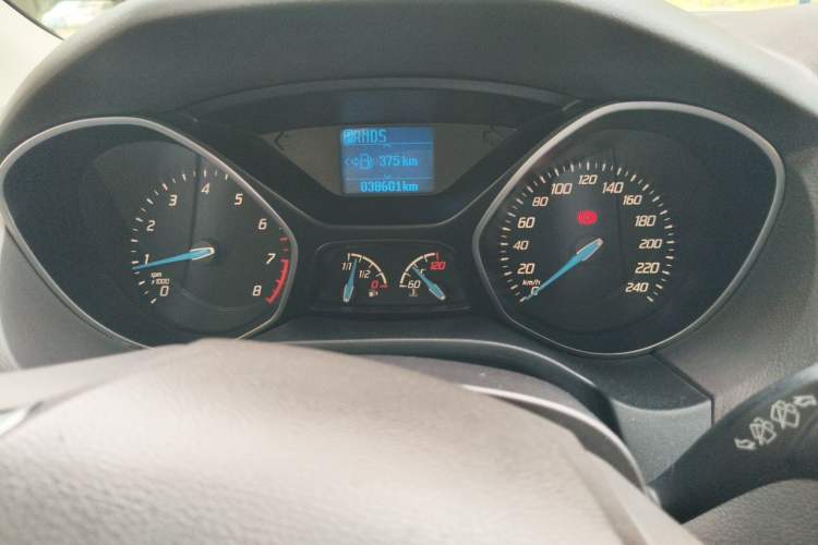 Used Ford Focus 2012 Hatchback 1.6L Automatic Fashion Edition Odometer Close Up