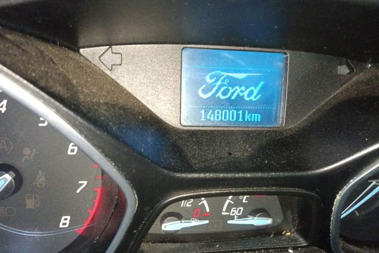 Used Ford Focus 2012 Hatchback 1.6L Automatic Fashion Edition Odometer Close Up