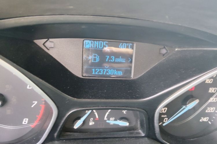 Used Ford Focus 2012 Hatchback 1.6L Automatic Fashion Edition Odometer Close Up