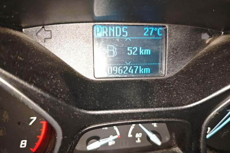 Used Ford Focus 2012 Hatchback 1.6L Automatic Fashion Edition Odometer Close Up