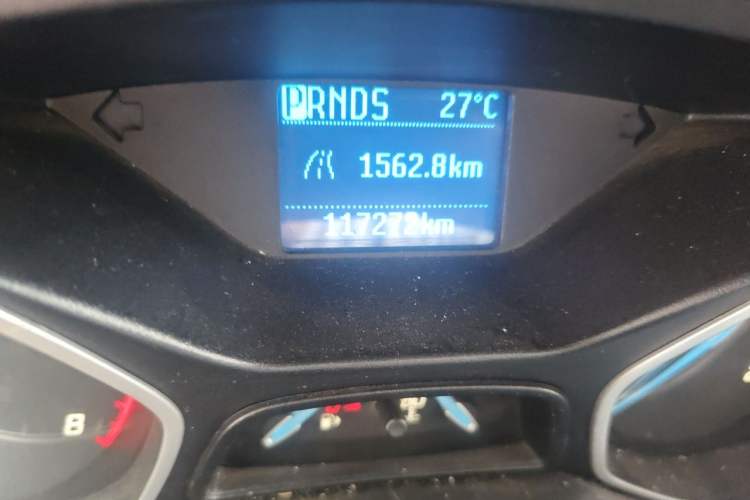 Used Ford Focus 2012 Hatchback 1.6L Automatic Fashion Edition Odometer Close Up