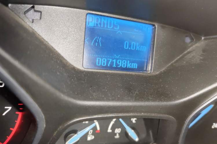 Used Ford Focus 2012 Hatchback 1.6L Automatic Fashion Edition Odometer Close Up
