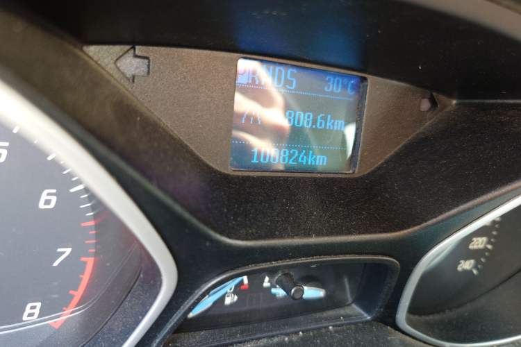Used Ford Focus 2012 Hatchback 1.6L Automatic Fashion Edition Odometer Close Up