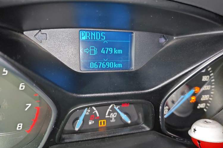Used Ford Focus 2012 Hatchback 1.6L Automatic Fashion Edition Odometer Close Up