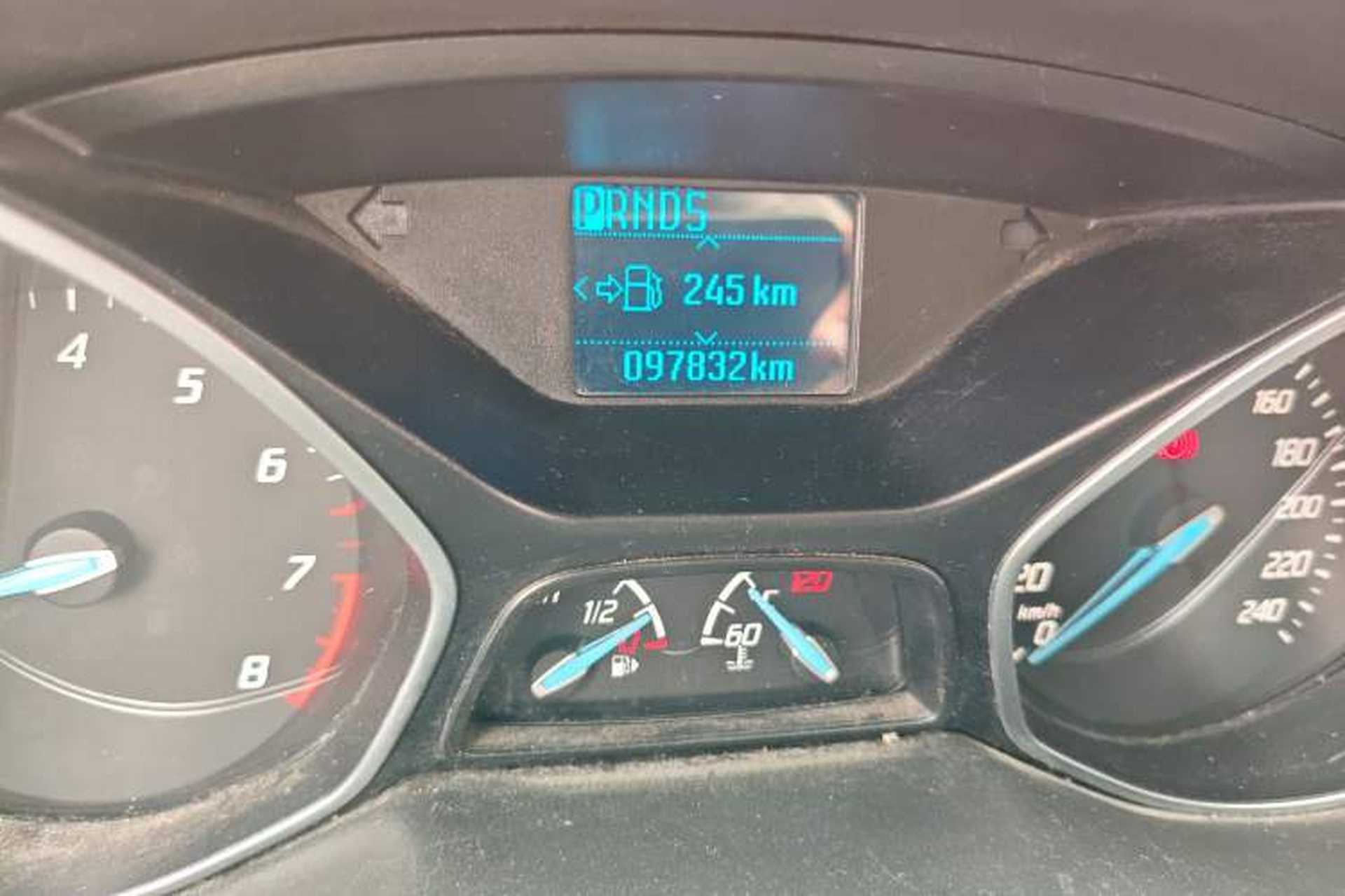 Used Ford Focus 2012 Hatchback 1.6L Automatic Fashion Edition Odometer Close Up