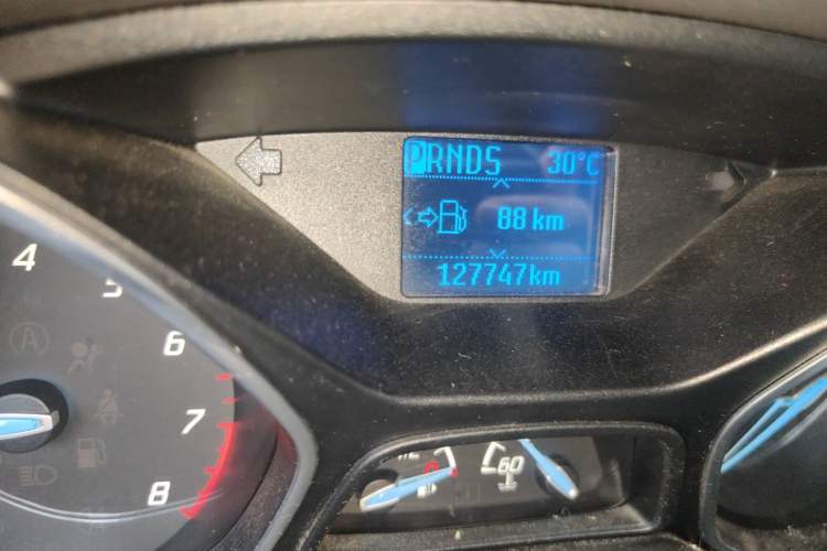 Used Ford Focus 2012 Hatchback 1.6L Automatic Fashion Edition Odometer Close Up