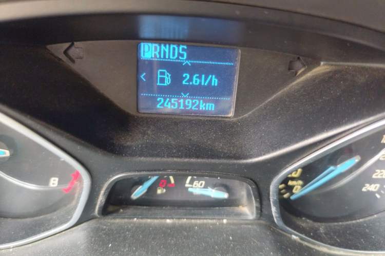 Used Ford Focus 2012 Hatchback 1.6L Automatic Fashion Edition Odometer Close Up