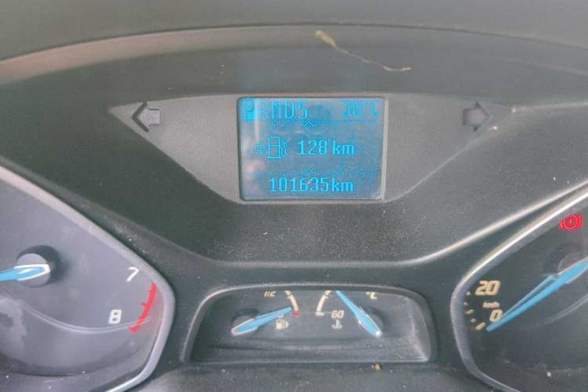 Used Ford Focus 2012 Hatchback 1.6L Automatic Fashion Edition Odometer Close Up