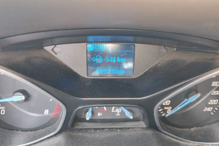 Used Ford Focus 2012 Hatchback 1.6L Automatic Fashion Edition Odometer Close Up