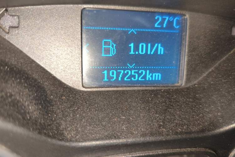 Used Ford Focus 2012 Sedan 1.6L Manual Fashion Edition Odometer Close Up