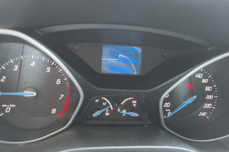 Used Ford Focus 2012 Hatchback 1.6L Manual Comfort Model Odometer Close Up