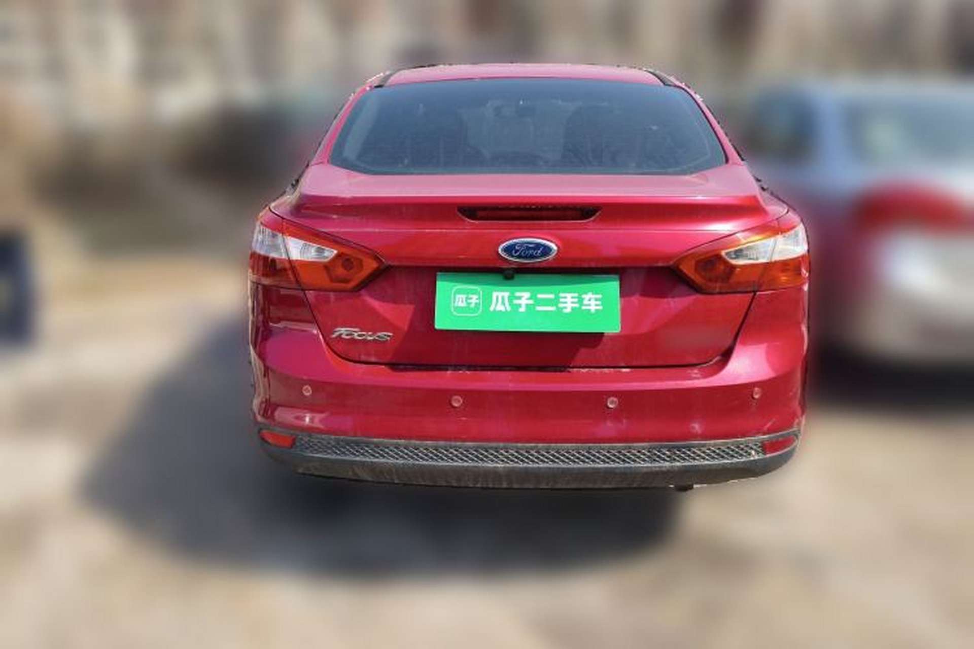 Used Ford Focus 2012 Sedan 1.6L Automatic Comfort Model Rear