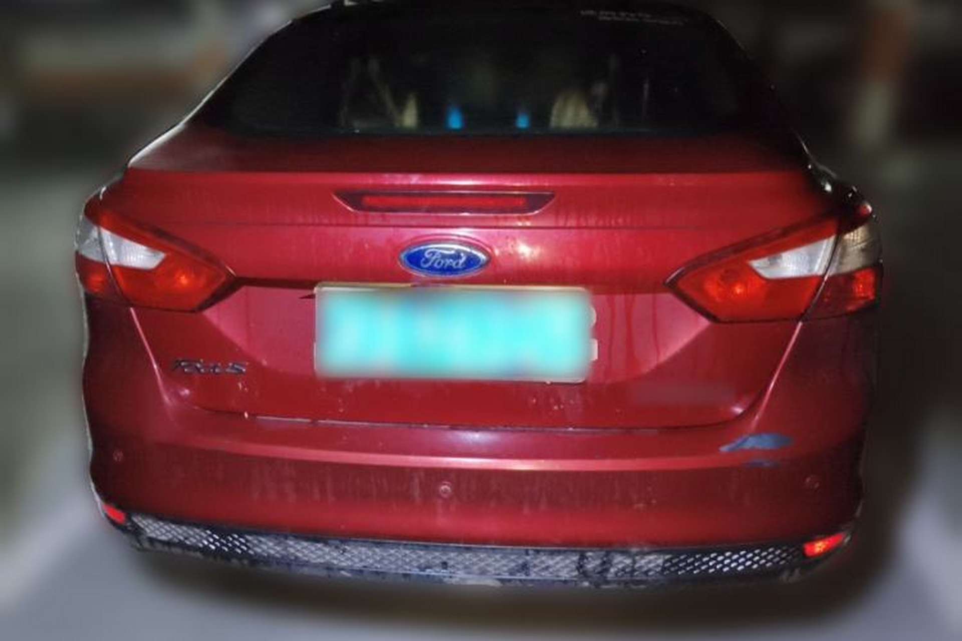 Used Ford Focus 2012 Sedan 1.6L Manual Fashion Edition Rear