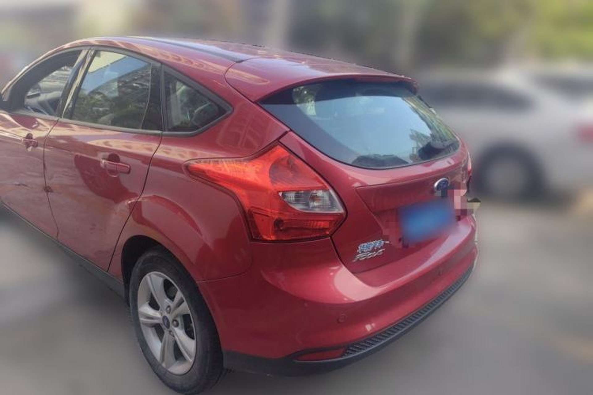 Used Ford Focus 2012 Hatchback 1.6L Automatic Fashion Edition Rear Left 45 Deg