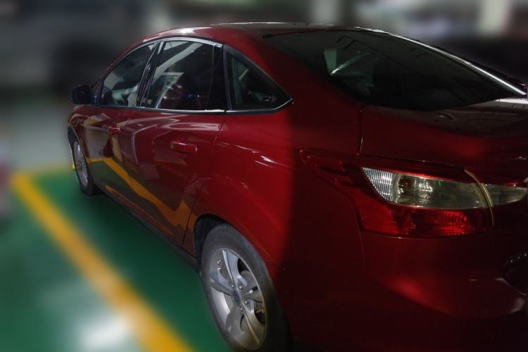 Used Ford Focus 2012 Sedan 1.6L Automatic Fashion Edition Rear Left 45 Deg
