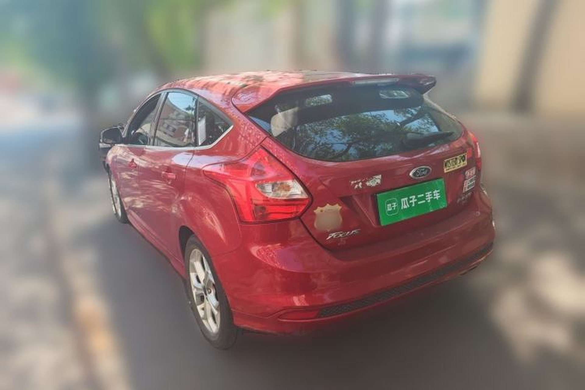 Used Ford Focus 2012 Hatchback 2.0L Manual Luxury Sport Model Rear Left 45 Deg