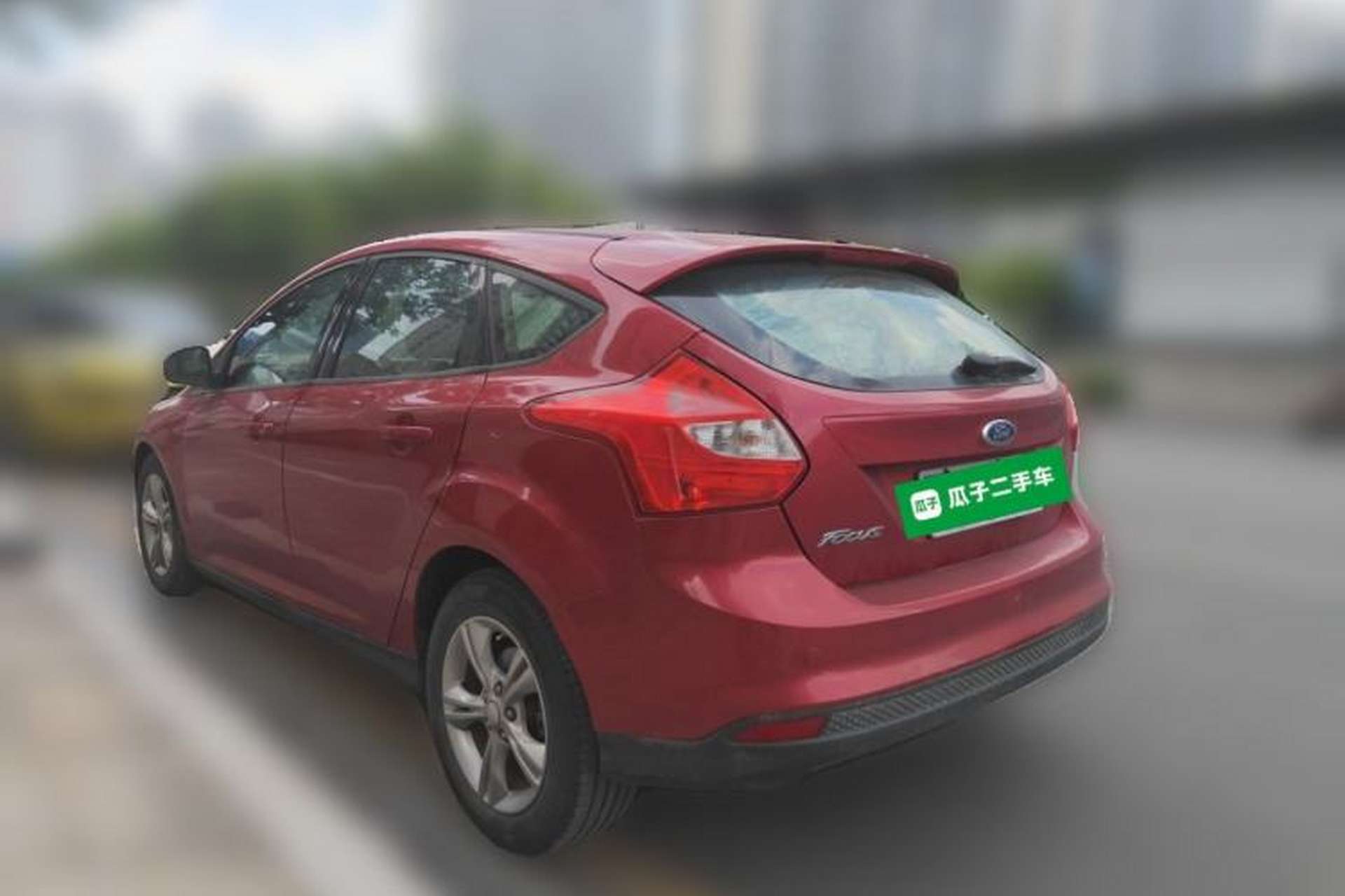 Used Ford Focus 2012 Hatchback 1.6L Automatic Fashion Edition Rear Left 45 Deg