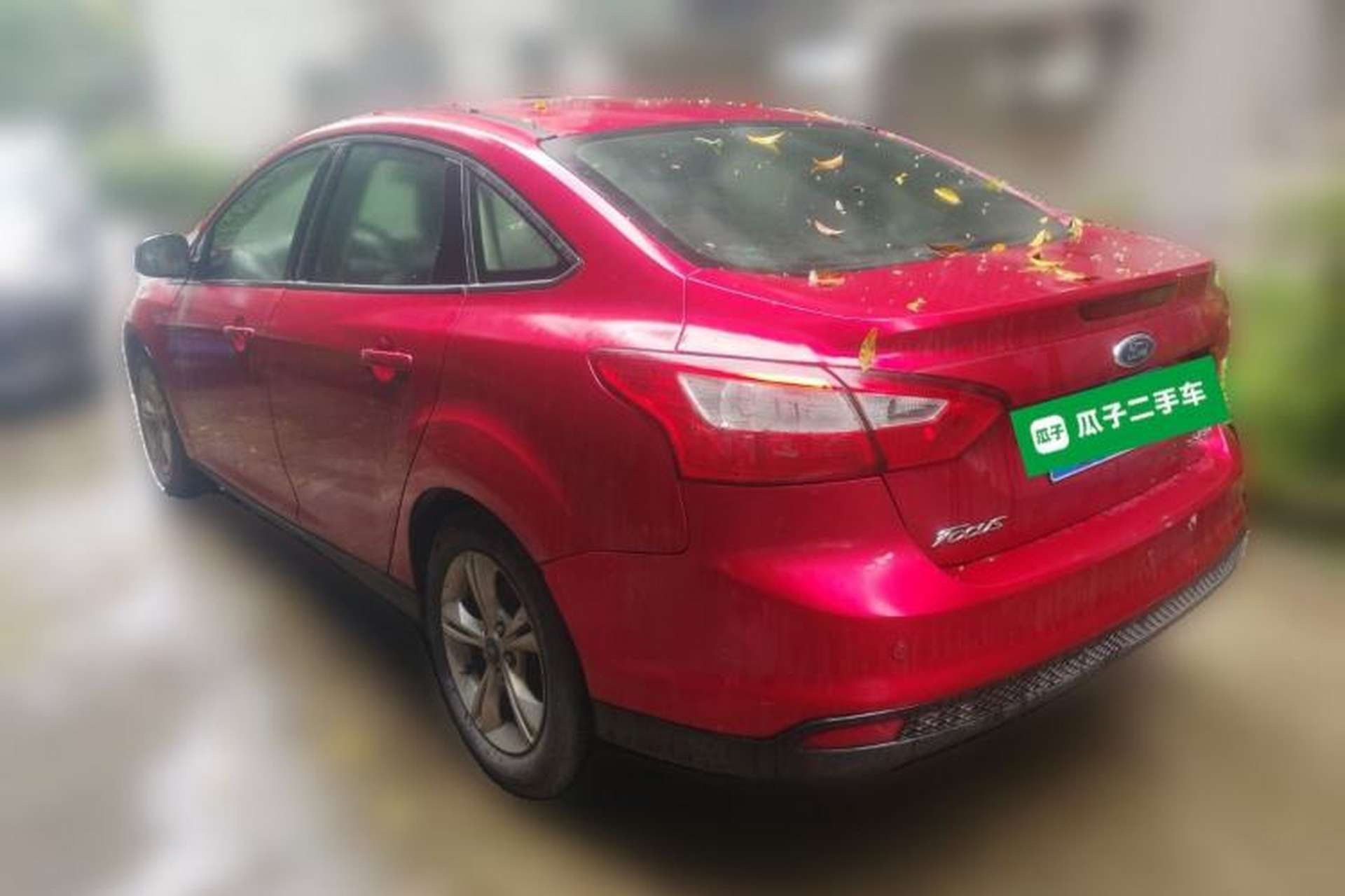 Used Ford Focus 2012 Sedan 1.6L Manual Fashion Edition Rear Left 45 Deg
