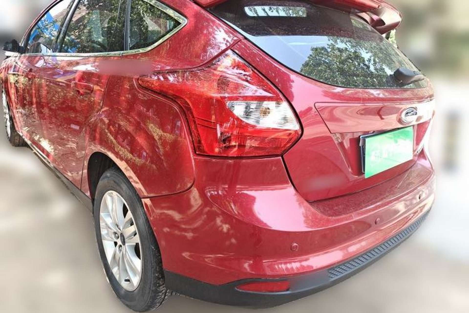 Used Ford Focus 2012 Hatchback 1.6L Automatic Comfort Model Rear Left 45 Deg