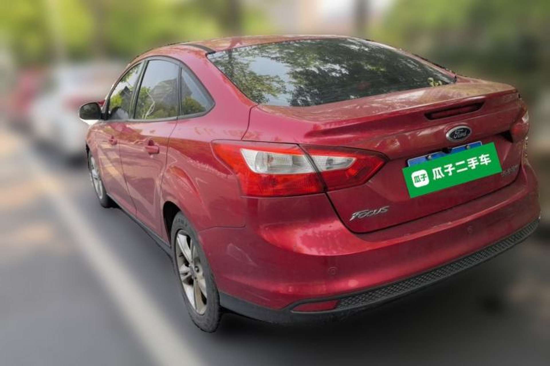 Used Ford Focus 2012 Sedan 1.6L Automatic Fashion Edition Rear Left 45 Deg