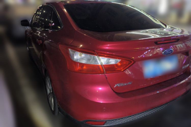 Used Ford Focus 2012 Sedan 1.6L Automatic Fashion Edition Rear Left 45 Deg