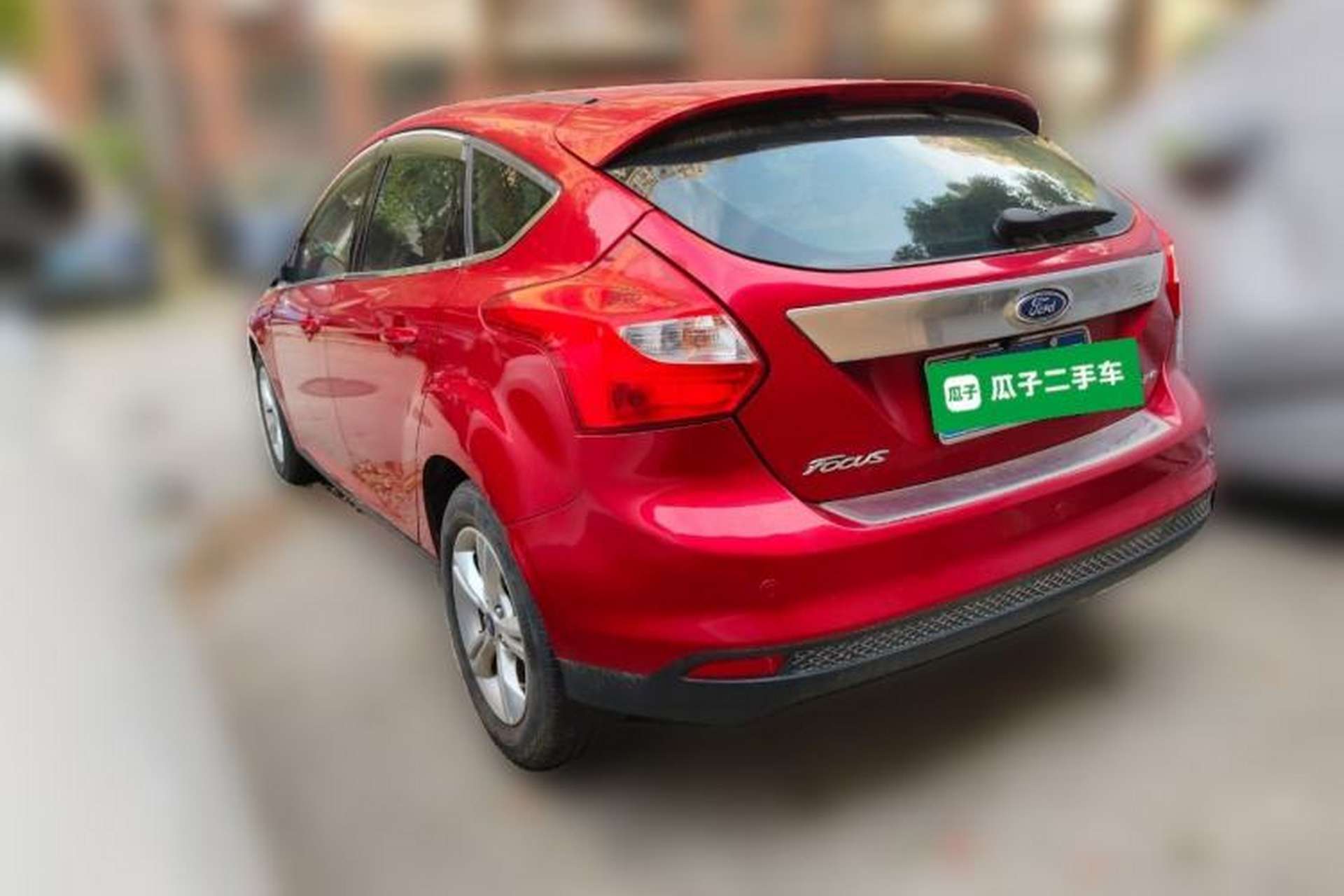 Used Ford Focus 2012 Hatchback 1.6L Automatic Fashion Edition Rear Left 45 Deg
