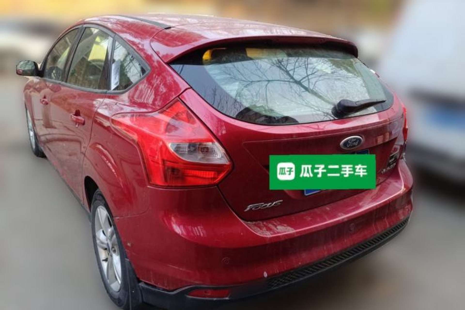 Used Ford Focus 2012 Hatchback 1.6L Automatic Fashion Edition Rear Left 45 Deg