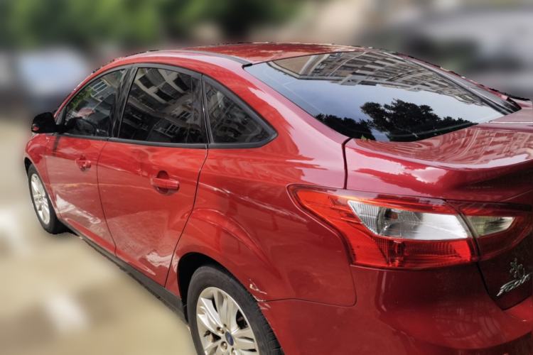 Used Ford Focus 2012 Sedan 1.6L Automatic Comfort Model Rear Left 45 Deg