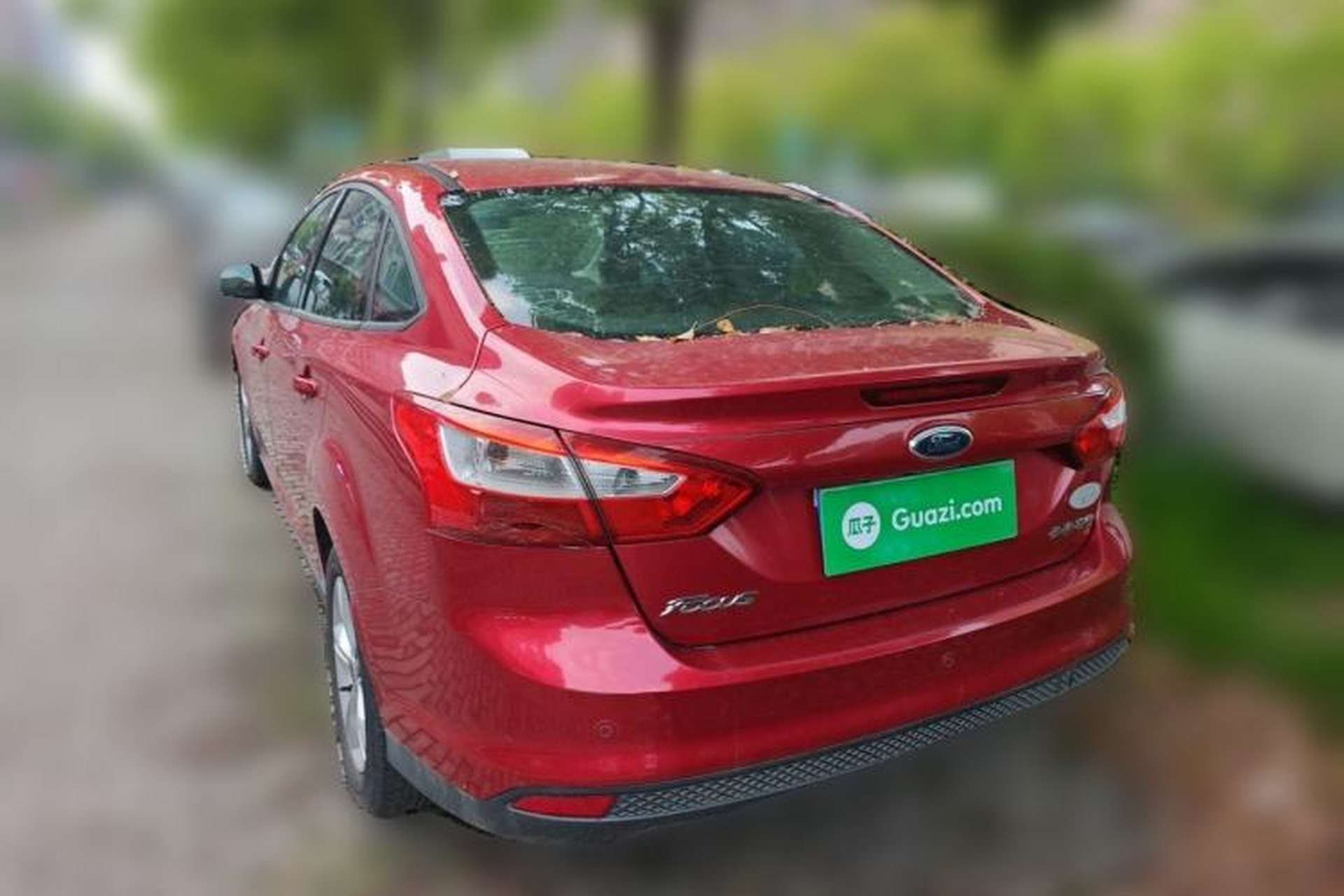 Used Ford Focus 2012 Sedan 1.6L Manual Fashion Edition Rear Left 45 Deg