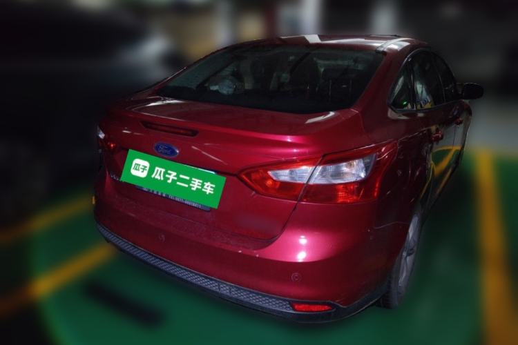 Used Ford Focus 2012 Sedan 1.6L Automatic Fashion Edition Rear Right 45 Deg