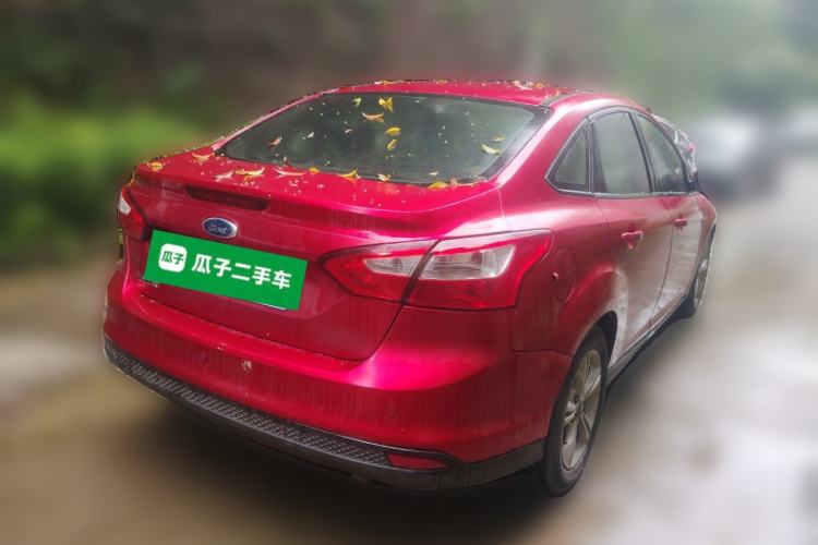 Used Ford Focus 2012 Sedan 1.6L Manual Fashion Edition Rear Right 45 Deg