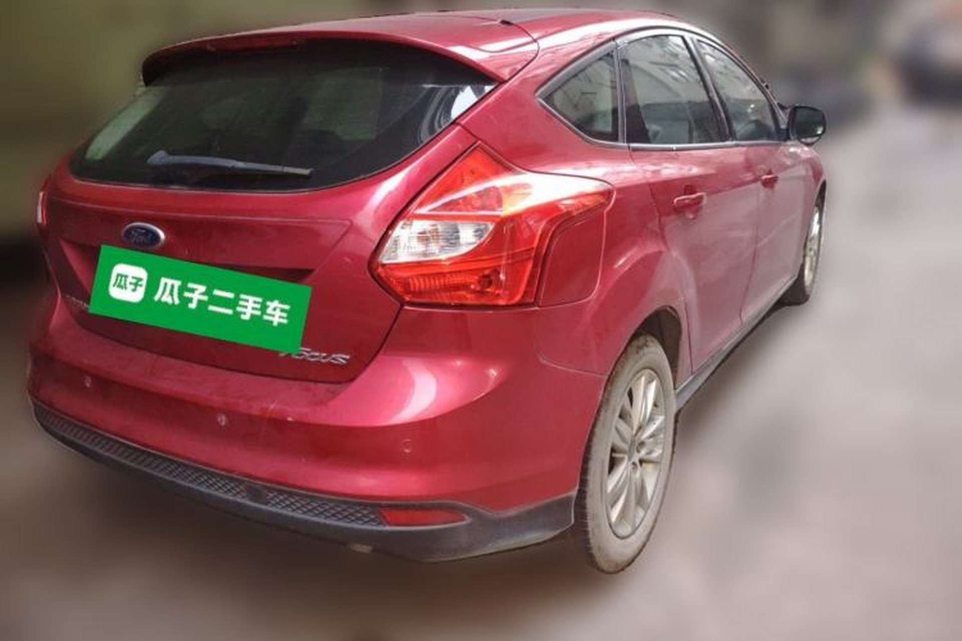 Used Ford Focus 2012 Hatchback 1.6L Automatic Comfort Model Rear Right 45 Deg
