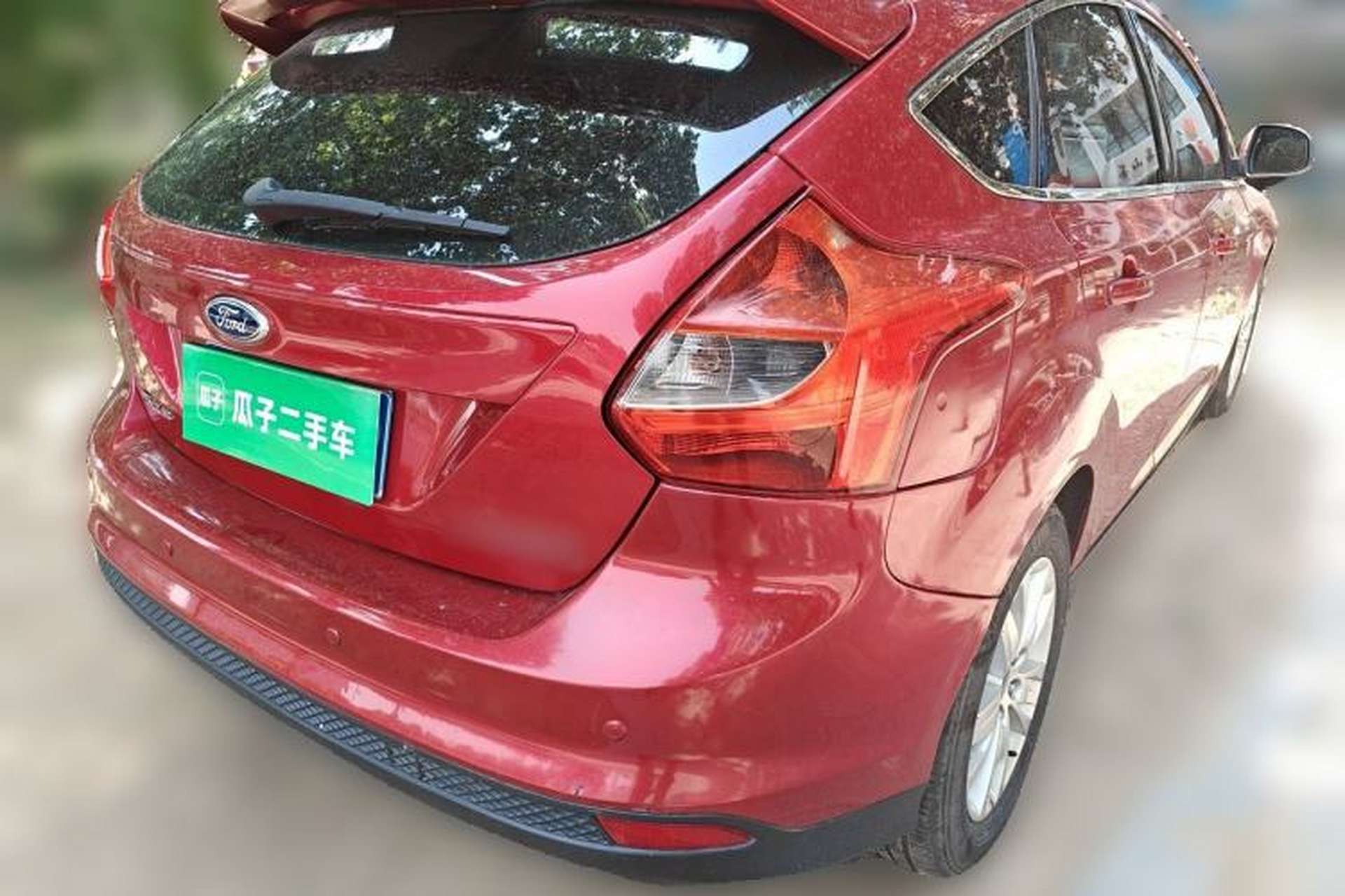 Used Ford Focus 2012 Hatchback 1.6L Automatic Comfort Model Rear Right 45 Deg